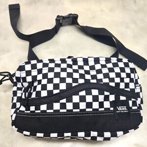 Vans Black and White Checkered Belt Bag